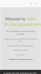 Mobile Screenshot of blikle-werkzeugmaschinen.de